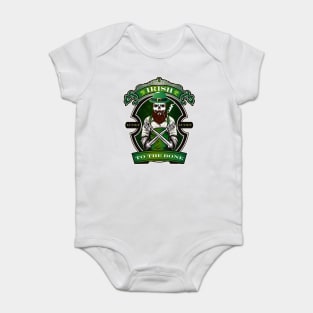 Irish to the Bone Saint Patricks Day Celebration Baby Bodysuit